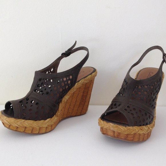 Coconuts by Matisse Ventana Wedge Sandals size 10 - Picture 6 of 16